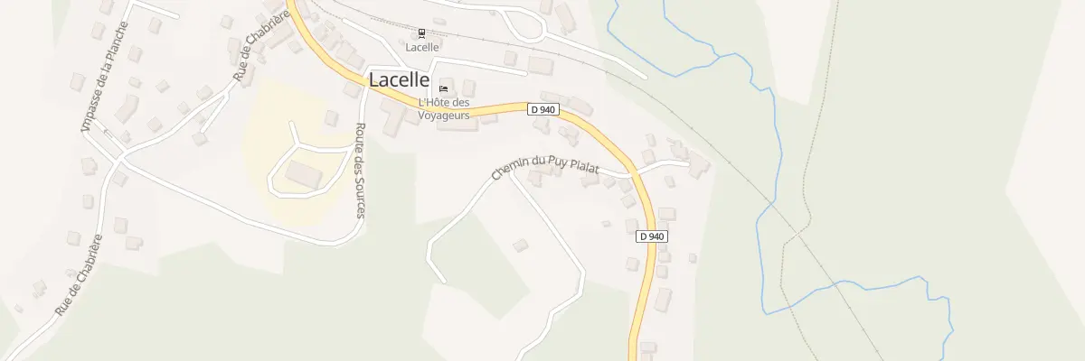 Plan du 5018 Le Bourg à Lacelle