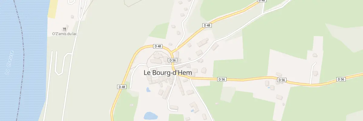 Plan du 5255 Le Bourg au Bourg-d’Hem