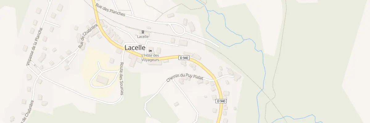 Plan du 5048 Le Bourg à Lacelle