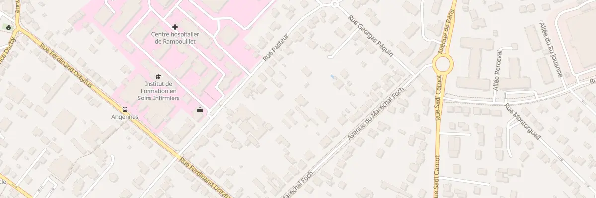 Plan du 40B Rue Pasteur à Rambouillet