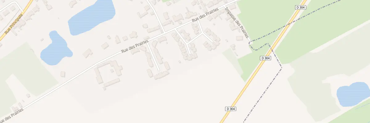 Plan du 10 Rue Residence des Prairies à Fréthun