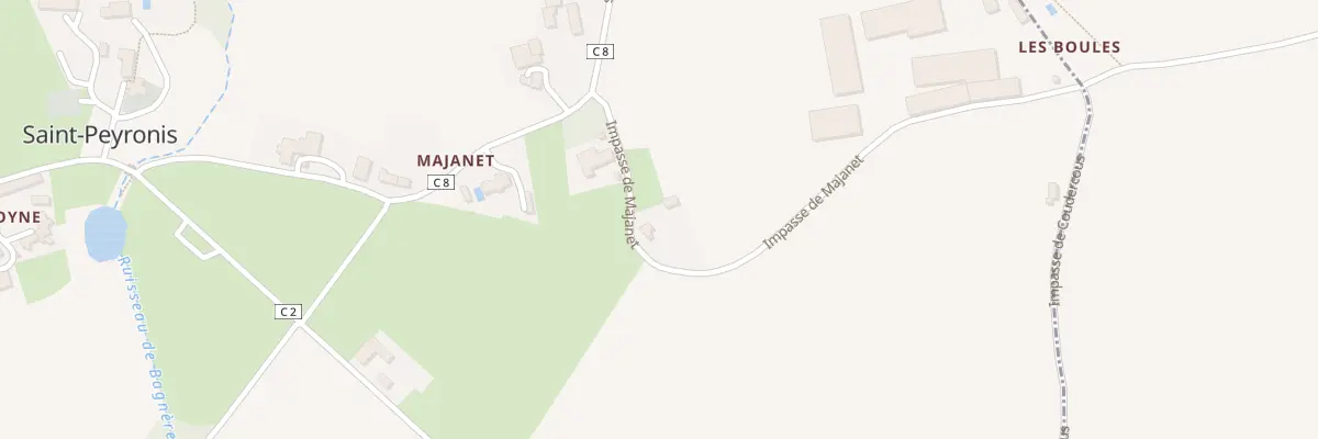 Plan du 5154 Masanet à Lacapelle-Livron