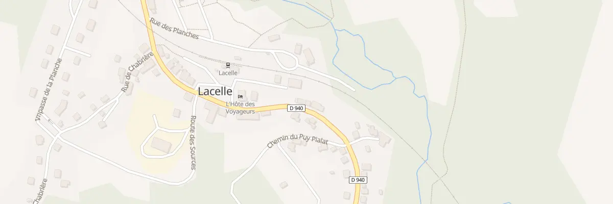 Plan du 5026 Le Bourg à Lacelle