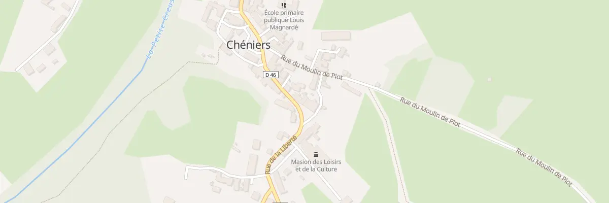 Plan du 2 Pl de la Fontaine à Chéniers