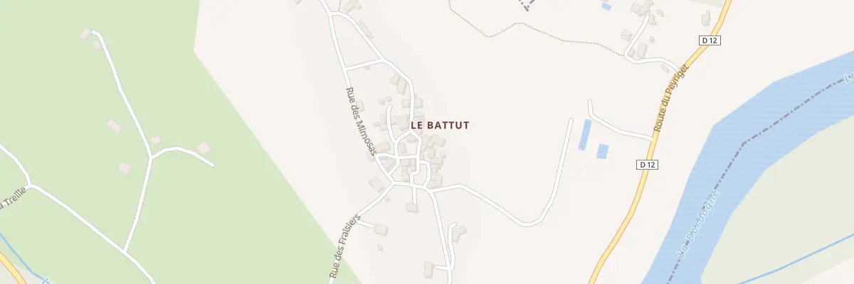 Plan du 5616 Le Battut à Beaulieu-sur-Dordogne