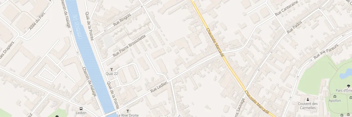 Plan du 31 Rue Ledien à Abbeville