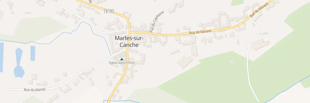 Plan du 7 Rue de Marant à Marles-sur-Canche