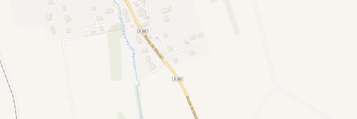 Plan du 25 Rue André Godet à Montalet-le-Bois