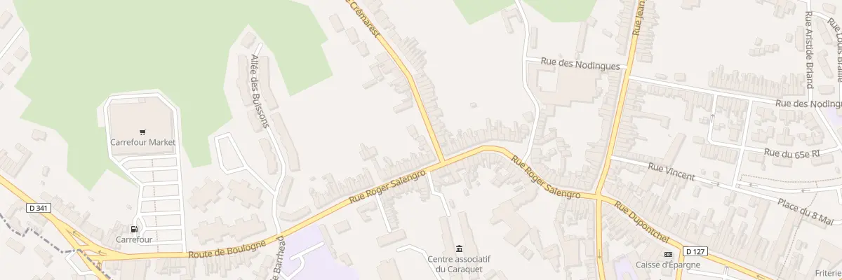 Plan du 5 Rue de Crémarest à Desvres