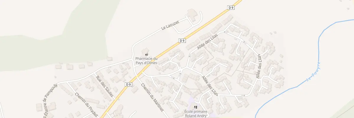 Plan du 4 Imp Watteau à Villeneuve-d’Olmes