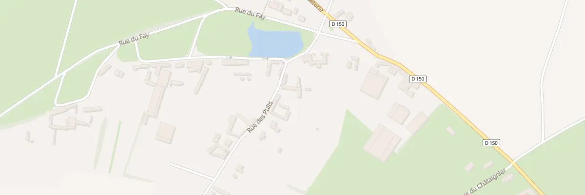 Plan du 63 Rue des Puits à Loueuse