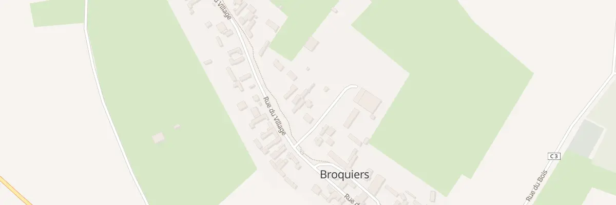 Plan du 32 Rue du Village à Broquiers