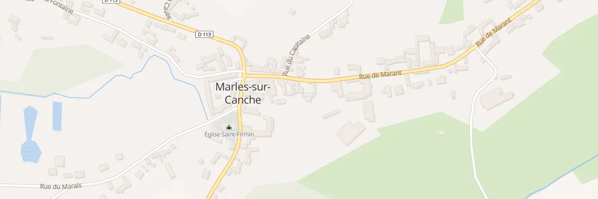 Plan du 11 Rue de Marant à Marles-sur-Canche