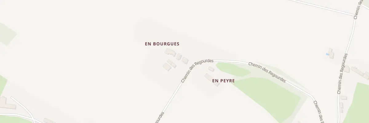 Plan du 154 En Bourgues au Faget
