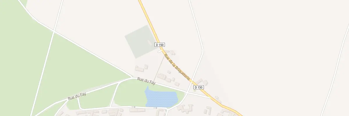 Plan du 9 Rue de la Briqueterie à Loueuse