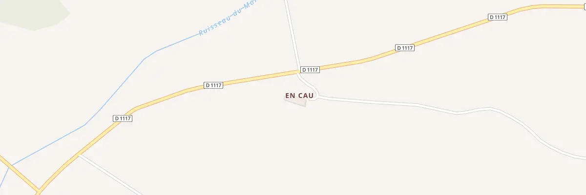Plan du 103 En Cau à Montmaur