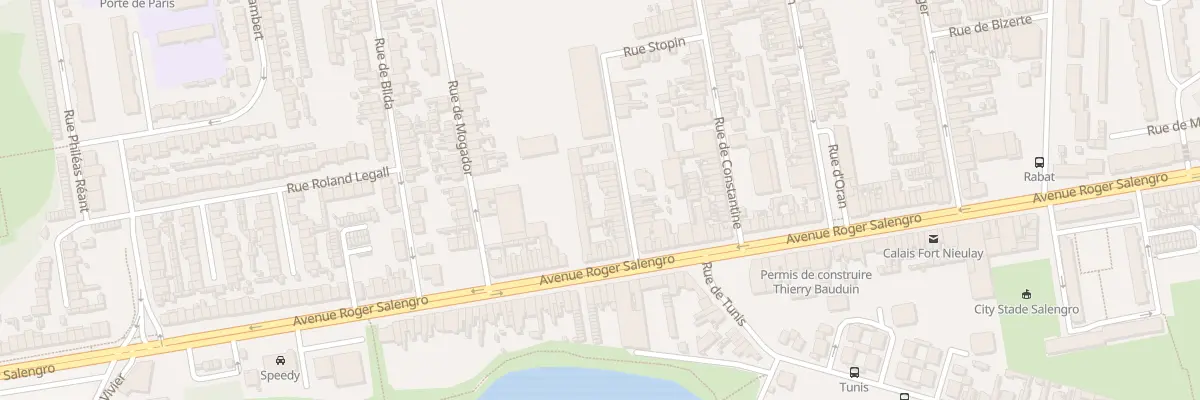 Plan du 17 Rue de Mazagran à Calais