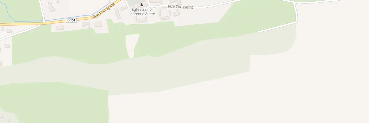 Plan du 5001 Le Bois Roux à Alette