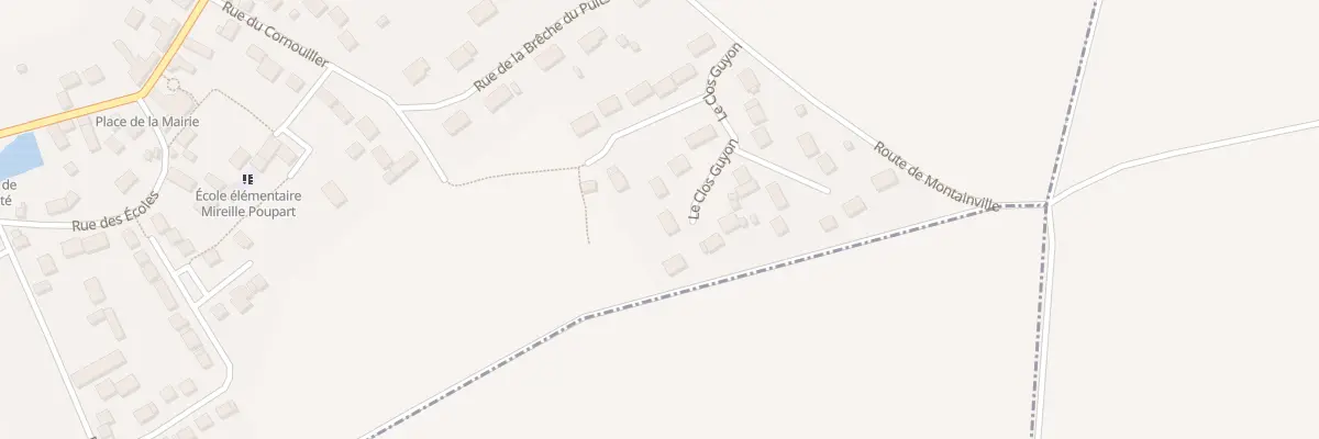 Plan du 11 Le Clos Guyon à Andelu