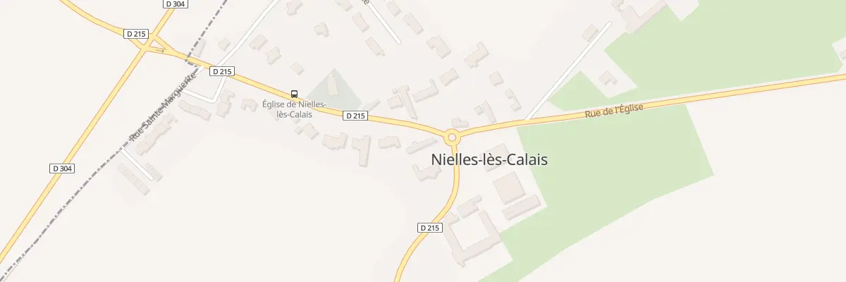 Plan du 109 Rue de l’Eglise à Nielles-lès-Calais