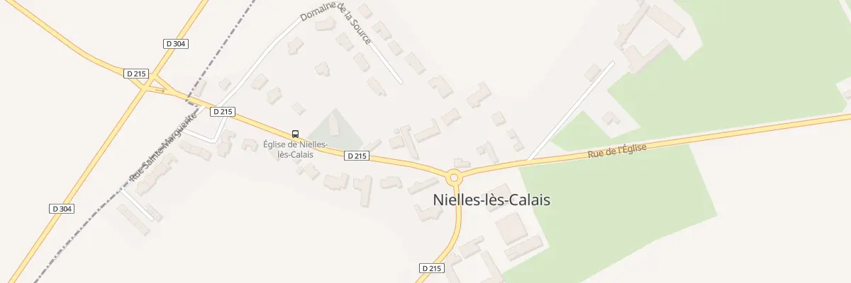 Plan du 112 Rue de l’Eglise à Nielles-lès-Calais