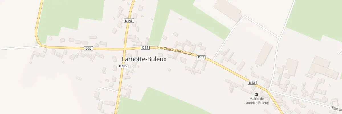 Plan du 267 Rue Charles de Gaulle à Lamotte-Buleux