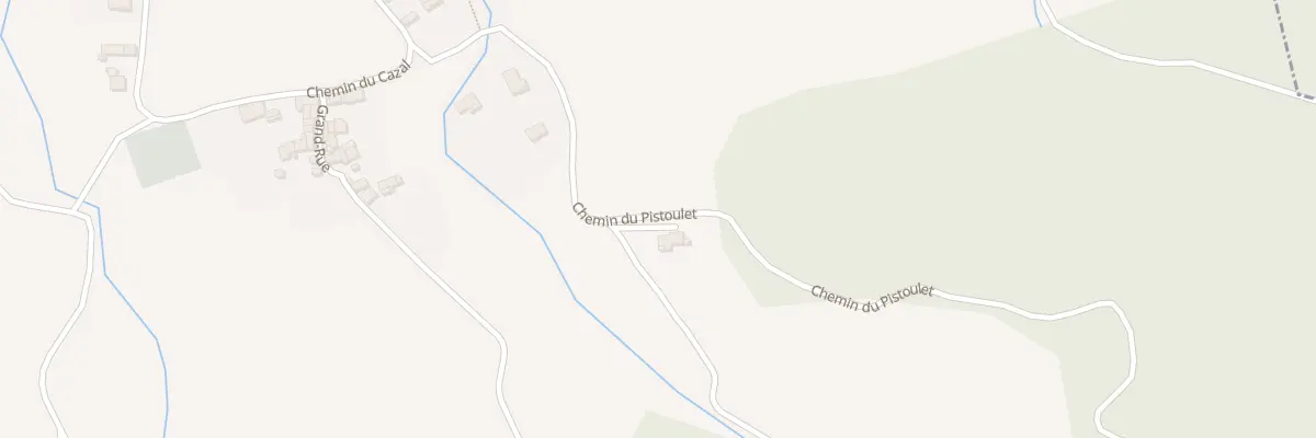 Plan du 68 Pla de la Biello à Coutens