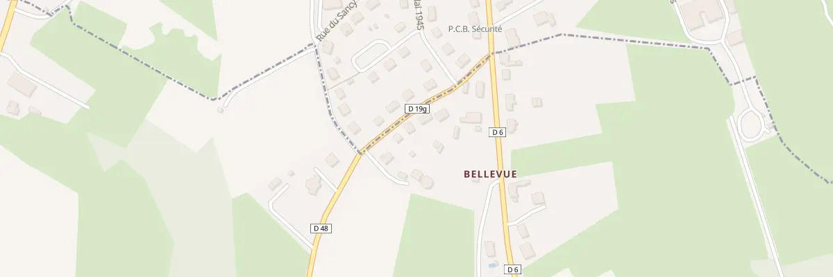 Plan du 17 Bellevue à Lourdoueix-Saint-Pierre