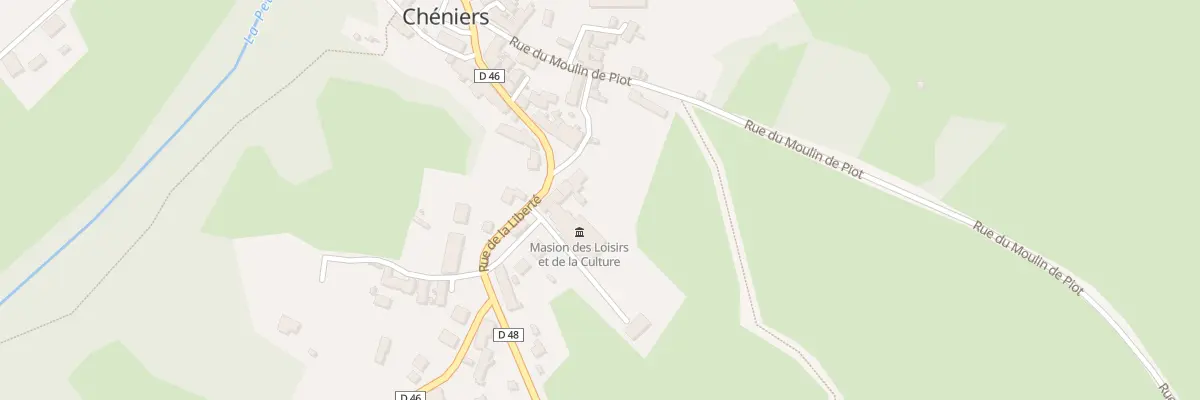 Plan du 6 Pl de la Fontaine à Chéniers