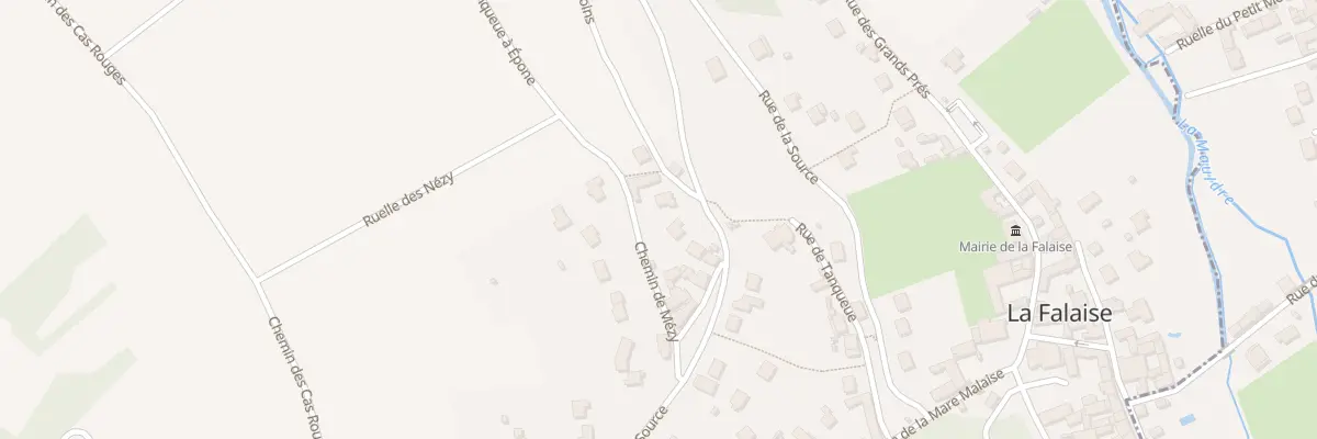 Plan du 3 Hameau de Tanqueue à La Falaise