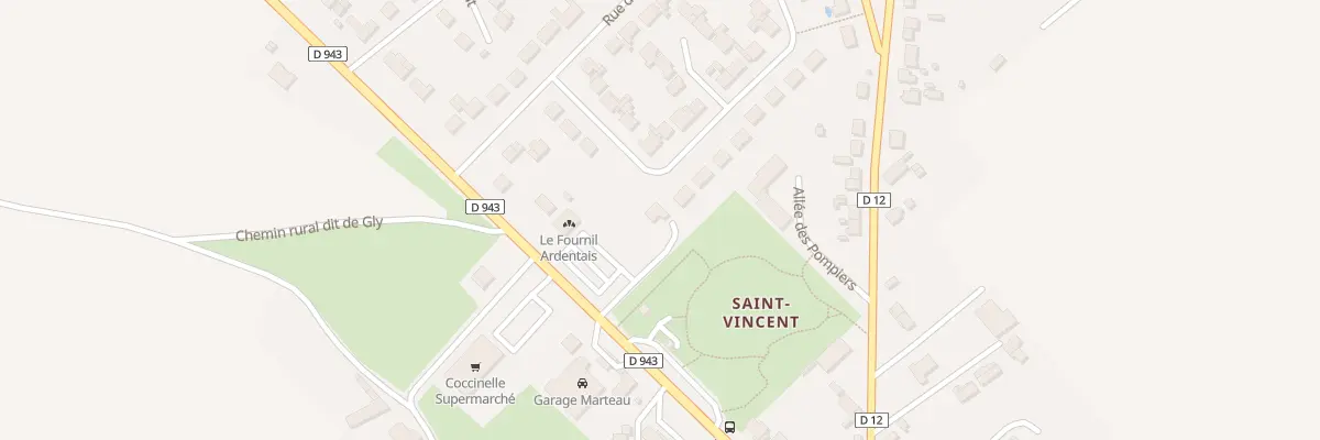 Plan du 5892 Rue des Coquelicots à Ardentes