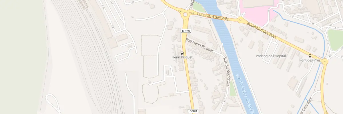 Plan du 36 Rte de Rouen à Abbeville