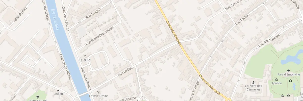 Plan du 35 Rue Ledien à Abbeville