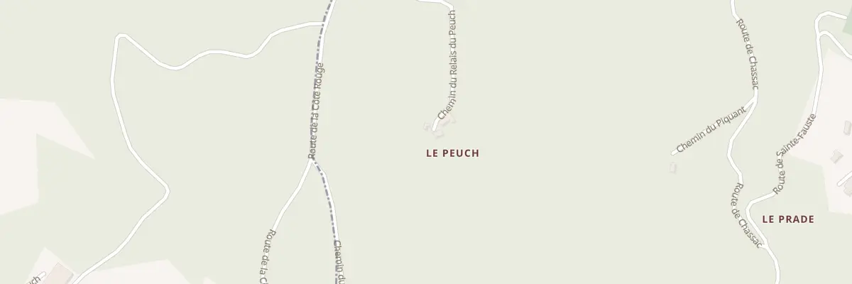 Plan du 5137 Le Peuch à Beaulieu-sur-Dordogne