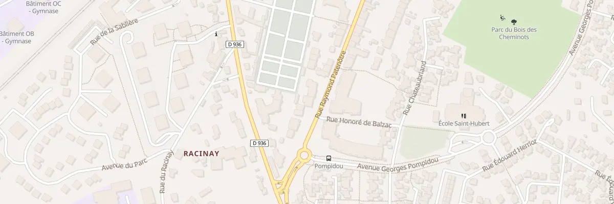 Plan du 76 Rue Raymond Patenôtre à Rambouillet