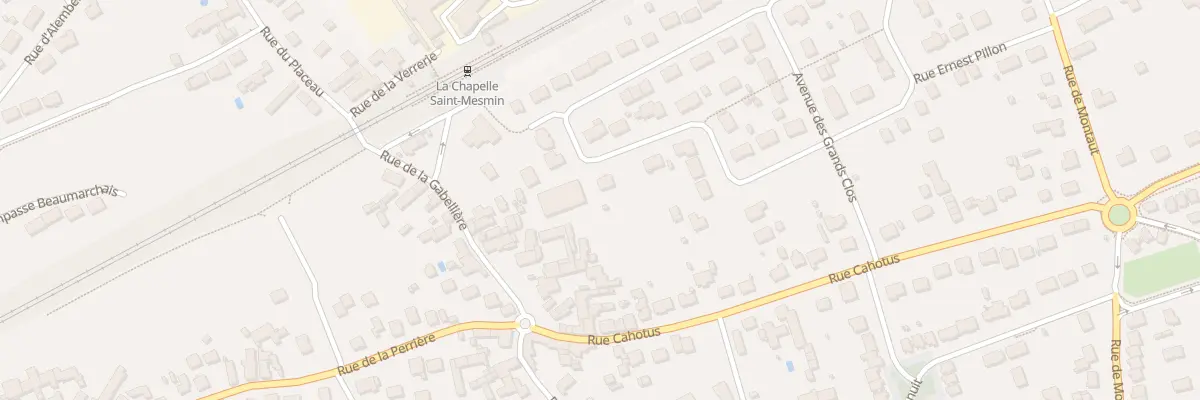 Plan du 13B Rue Dupanloup à La Chapelle-Saint-Mesmin