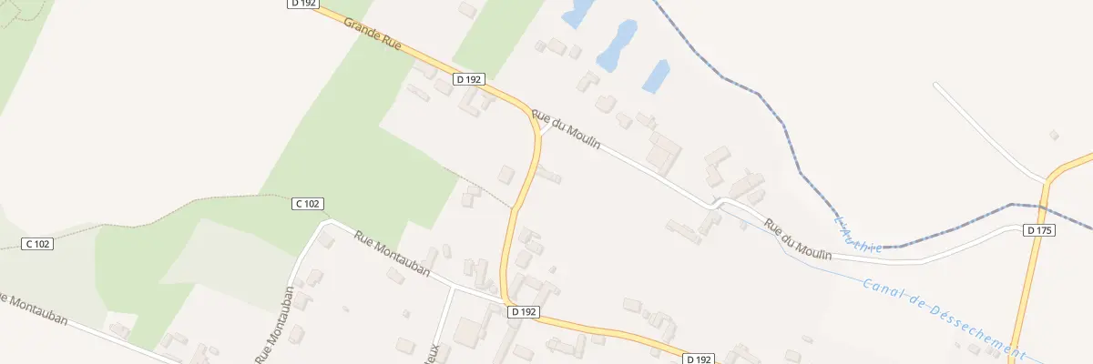 Plan du 32 Rue Grande Rue à Argoules