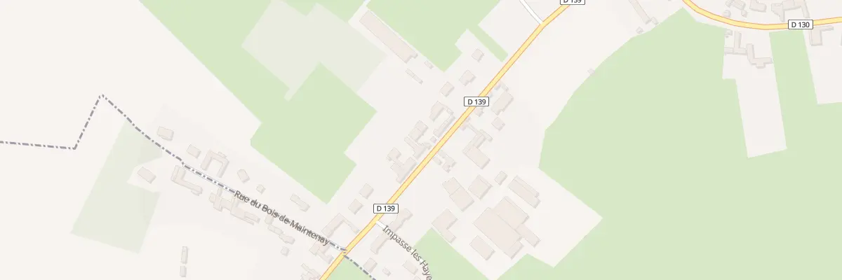 Plan du 22 Rue de Maintenay à Buire-le-Sec