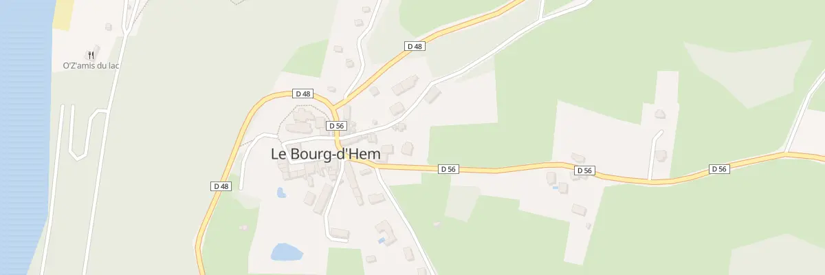 Plan du 29 Le Bourg au Bourg-d’Hem
