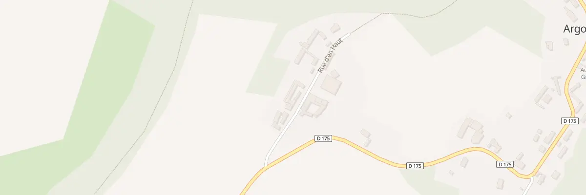 Plan du 3 Rue d’En Haut à Argoules