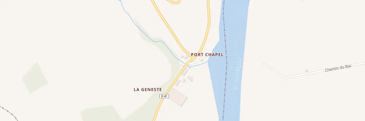 Plan du 5078 La Geneste à Astaillac