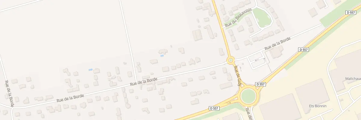 Plan du 107 Rue de la Borde à Ormes