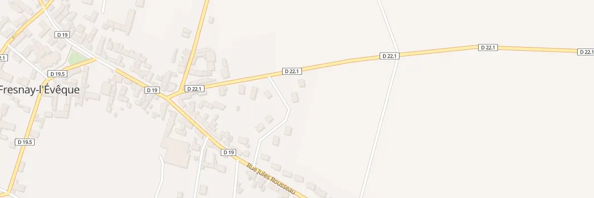 Plan du 10 Rue de la Croix à Fresnay-l’Évêque