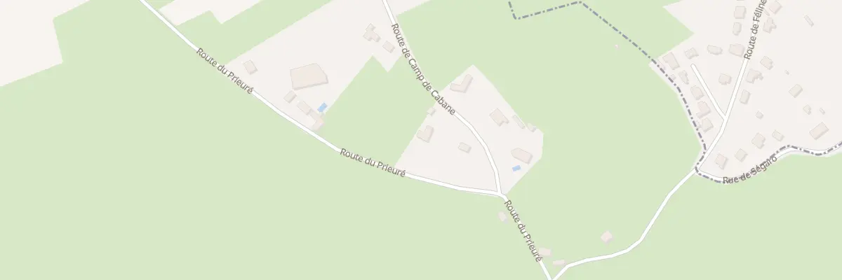 Plan du 5106F Camp de Cabane à Prudhomat