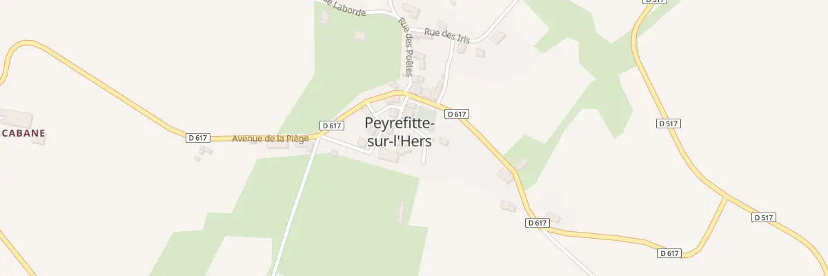Plan du 4 Pl Saint-Martin à Peyrefitte-sur-l’Hers