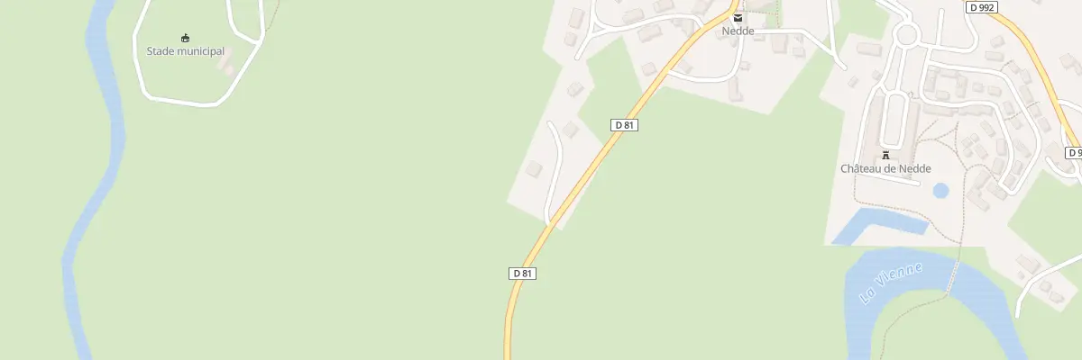 Plan du 296 Rte de Plainartige à Nedde