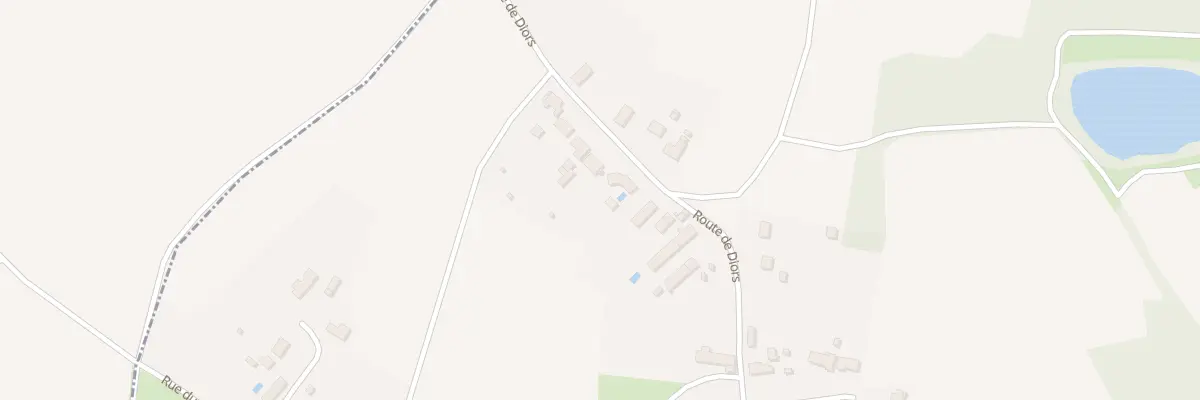 Plan du 23 Rte de Diors à Mâron