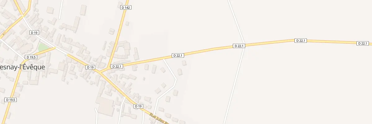 Plan du 12 Rue de la Croix à Fresnay-l’Évêque