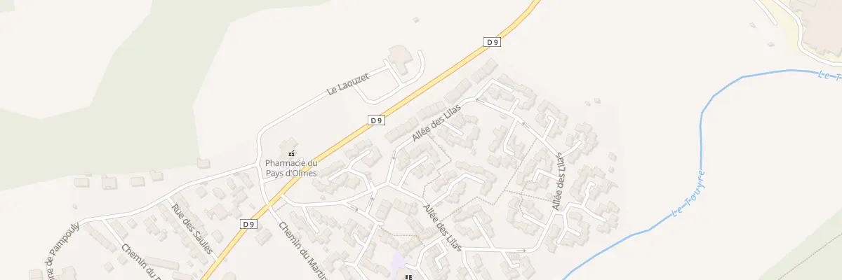 Plan du 4 Imp du Sorbier à Villeneuve-d’Olmes