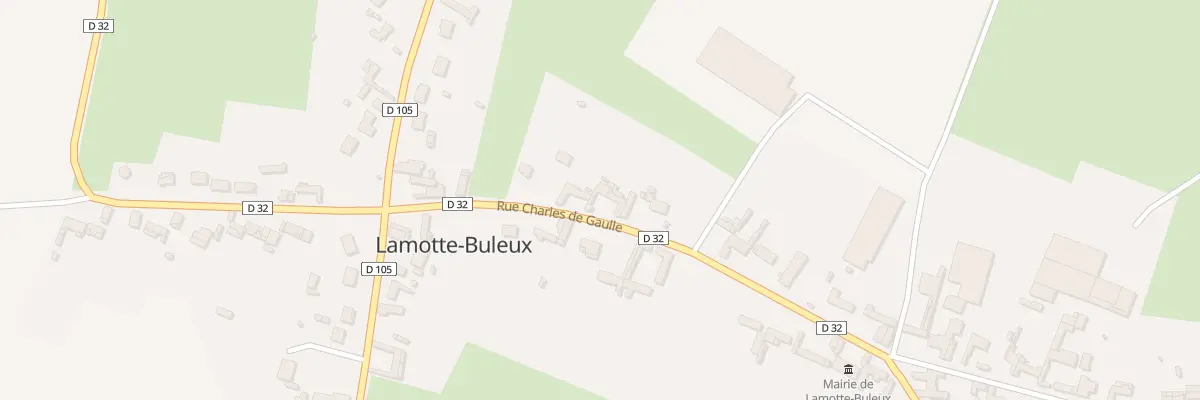Plan du 236 Rue Charles de Gaulle à Lamotte-Buleux